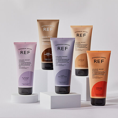 REF Colour Boost Masque Cool Ash Brown 4.1 200 ml - 7