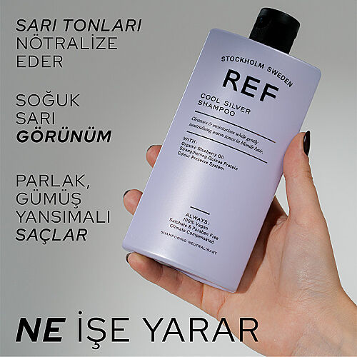 Ref Cool Silver Shampoo 100 ml - 3