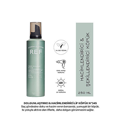 Ref Fiber Mousse No345 250 ml - Ref Stockholm Sweden (1)