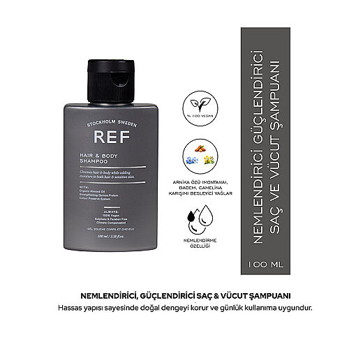 Ref Hair And Body Shampoo 100 ml - Ref Stockholm Sweden (1)