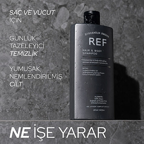 Ref Hair And Body Shampoo 285 ml - 3