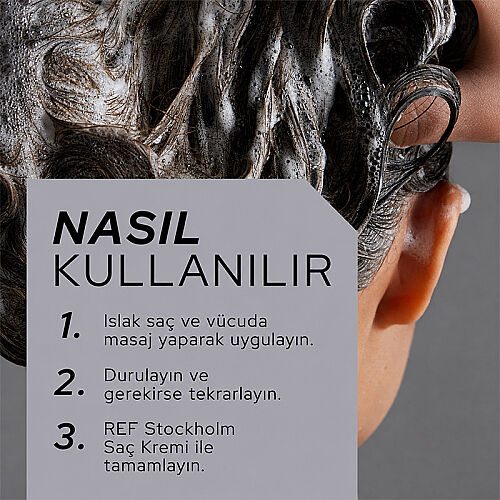 REF Hair Body Nemlendirici Saç ve Vücut Şampuanı 1000 ml - 5
