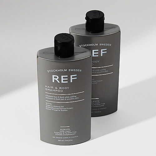 REF Hair Body Nemlendirici Saç ve Vücut Şampuanı 1000 ml - 7