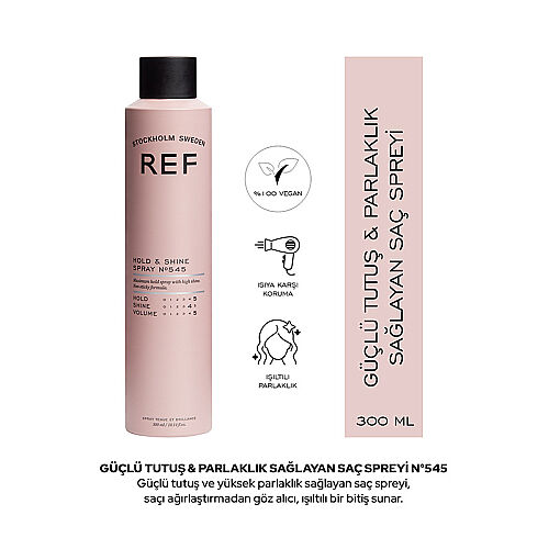 Ref Hold - Shine Spray No545 300 ml - Ref Stockholm Sweden (1)