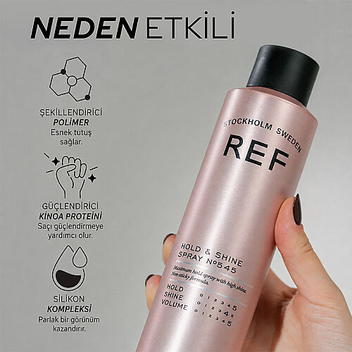 Ref Hold - Shine Spray No545 300 ml - 4