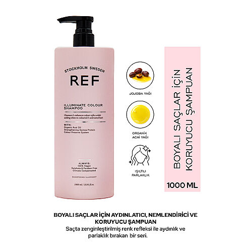 REF Illuminate Colour Aydınlatıcı Şampuan 1000 ml - Ref Stockholm Sweden (1)