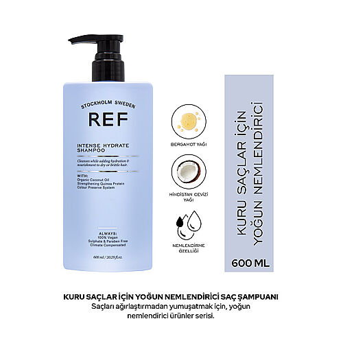 Ref Intense Hydrate Shampoo 600 ml - Ref Stockholm Sweden (1)
