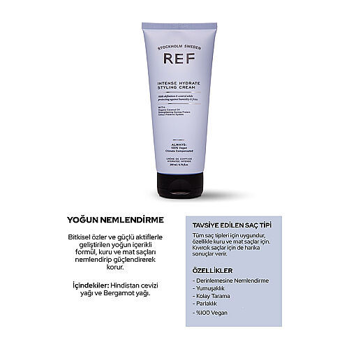 REF Intense Hydrate Styling Creme 200ml - Ref Stockholm Sweden (1)