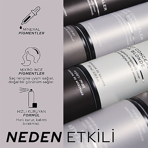 Ref Root Concealer Light Brown 100 ml - 4
