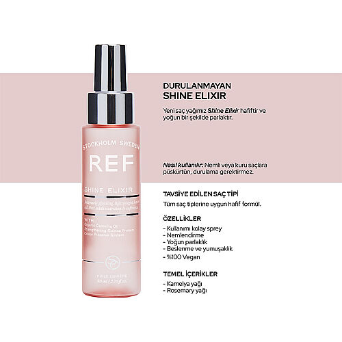 Ref Shine Elixir 80 ml - 3