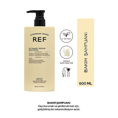 Ref Ultimate Repair Shampoo 600 ml - Ref Stockholm Sweden (1)