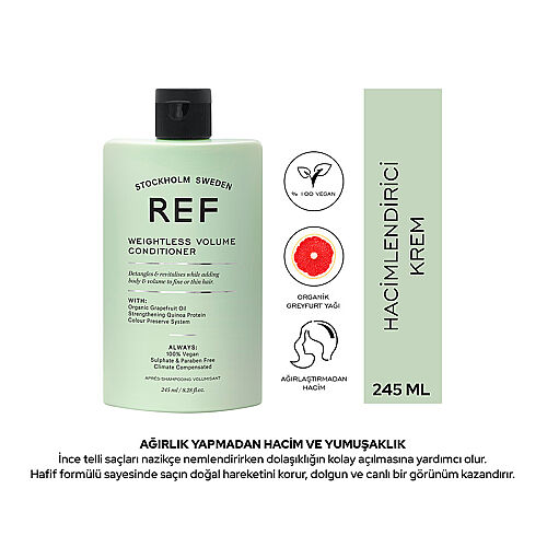 Ref Weightless Volume Conditioner 245 ml - Ref Stockholm Sweden (1)