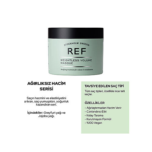 Ref Weightless Volume Masque 500 ml - Ref Stockholm Sweden (1)
