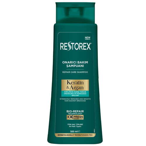 Restorex Keratin Argan Bakım Şampuanı 500 ml - Restorex