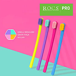 ROCS PRO Colors 5940 Diş Fırçası - Orta Sert - 3