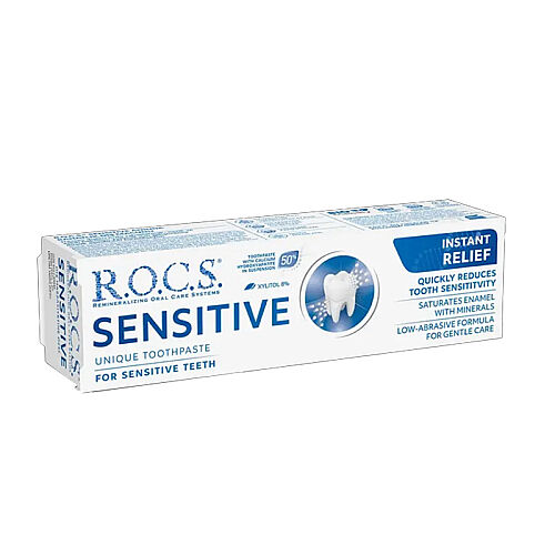 Rocs Sensitive Hassasiyete Karşı Diş Macunu 75ml - ROCS