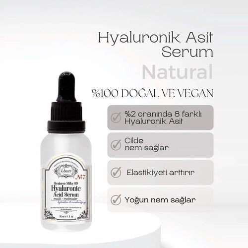 Rosece R07 Hyaluron Milky 8D Moleküler Hyaluronik Asit Serum 30 ml - 2