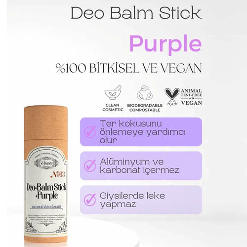 Rosece R63 Deo Balm Stick Purple 12 ml - 2