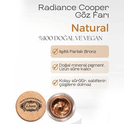 Rosece Radiance Wings Krem Göz Farı 7 gr - B35 - Yoğun Işıltılı Bronz - 2