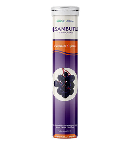 Sambutus Efervesan 20 Tablet - Salus İlaç