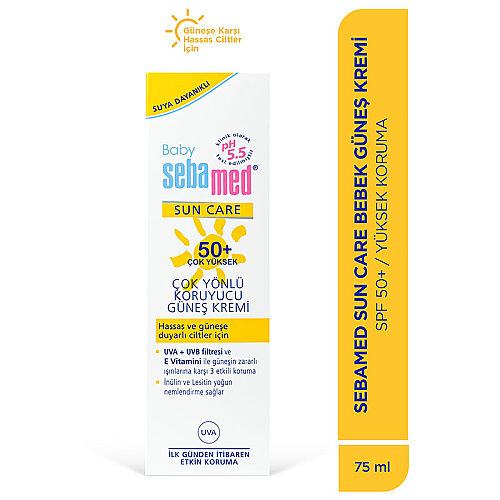 Sebamed Bebek Güneş Kremi SPF 50 75 ml - 3