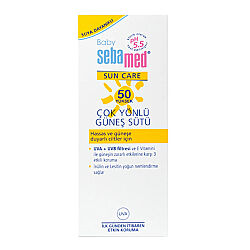 Sebamed Baby SPF50 Çok Yönlü Güneş Sütü 100 ml - 3