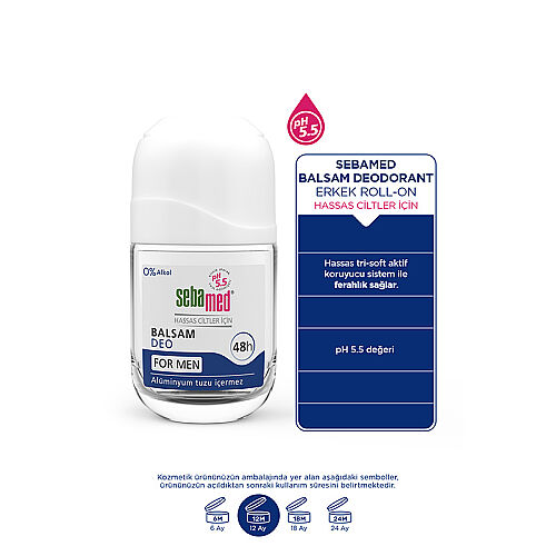 Sebamed Balsam Erkekler İçin Roll-On Deodorant 50 ml - 3