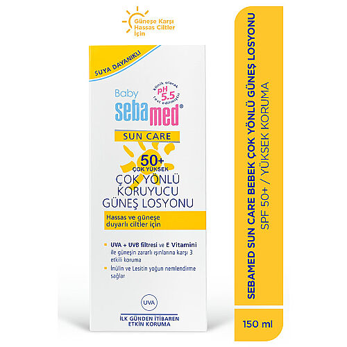 Sebamed Bebek SPF 50 Güneş Losyonu 150 ml - 3