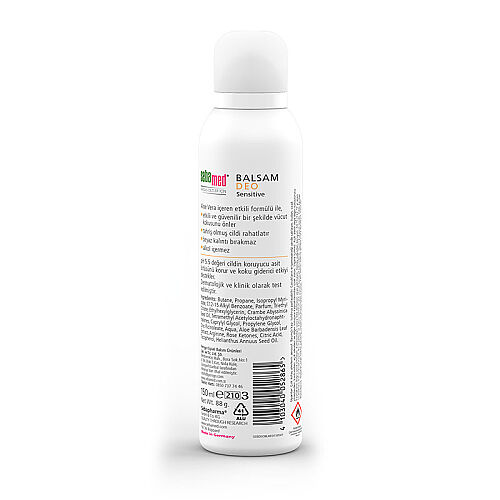 Sebamed Hassas Ciltler İçin Balsam Deo Deodorant 150 ml - 3