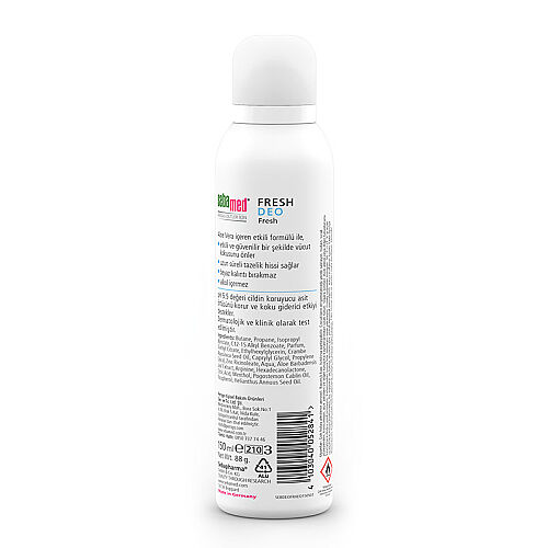 Sebamed Hassas Ciltler İçin Fresh Deo Deodorant 150 ml - 3