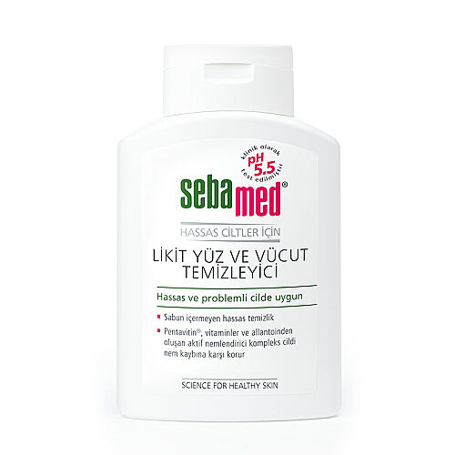 Sebamed Likit Yüz ve Vücut Temizleyici Jel 200 ml - Sebamed