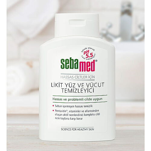 Sebamed Likit Yüz ve Vücut Temizleyici Jel 200 ml - Sebamed (1)