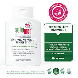Sebamed Likit Yüz ve Vücut Temizleyici Jel 200 ml - 3