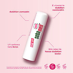 Sebamed SPF 30 Üçlü Etkili Dudak Kremi 4.8 gr - 3