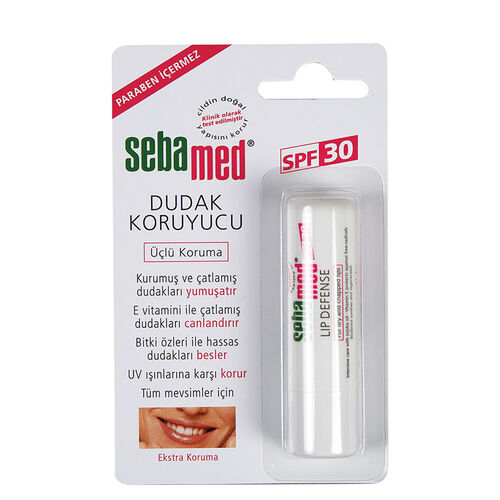 Sebamed SPF 30 Üçlü Etkili Dudak Kremi 4.8 gr (Promosyon Ürünü) - 4