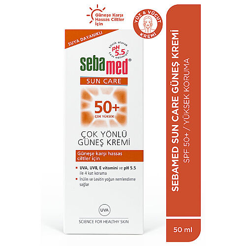 Sebamed SPF 50 Çok Yönlü Koruyucu Güneş Kremi 50 ml - 3