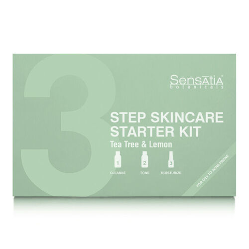 Sensatia Botanicals 3 Adımlı Cilt Bakım Seti -Tea Tree and Lemon - Sensatia Botanicals