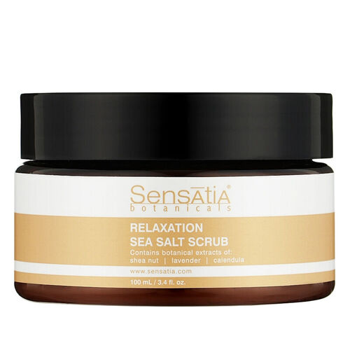 Sensatia Botanicals Relaxation Sea Salt Scrub 100 ml - Sensatia Botanicals