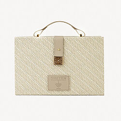Shayen Paris Parisian Ivory Makyaj Çantası - 1