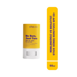 She Vec No Burn Just Spf50+ Stick Güneş Kremi 15 g - 2