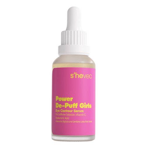 She Vec Power De Puff Girls Caffeine + Glutathione + HA 30 ml - She Vec