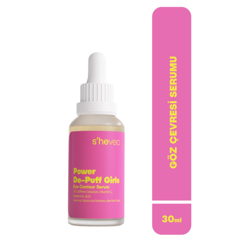 She Vec Power De Puff Girls Caffeine + Glutathione + HA 30 ml - She Vec (1)