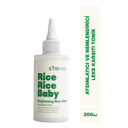 She Vec Rice Rice Baby – Aydınlatıcı Pirinç Tonik 200 ml - 2