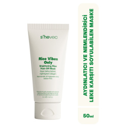 She Vec Rice Vibes Only Aydınlatıcı Pirinç Maske 50 ml - 2