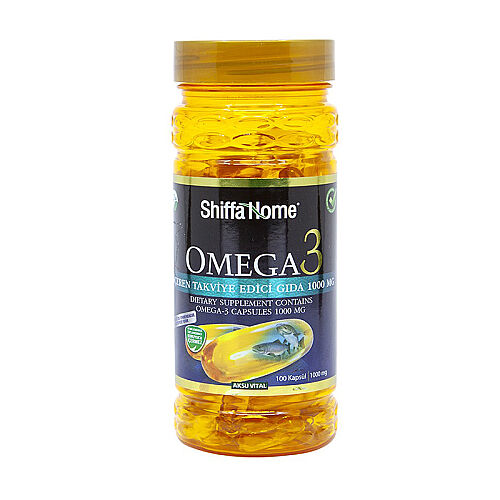 Shiffa Home Omega 3 Takviye Edici Gıda 100 Kapsül - Shiffa Home