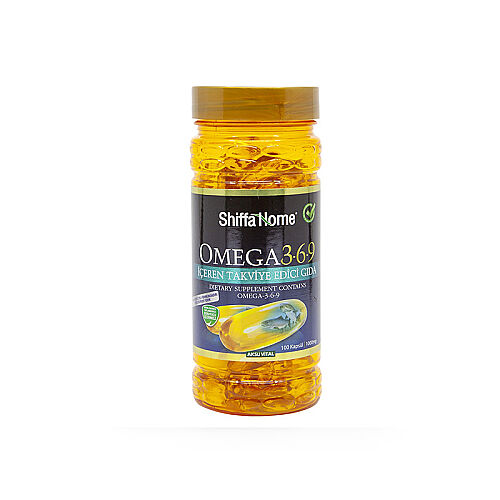 Shiffa Home Omega 3-6-9 Takviye Edici Gıda 100 Kapsül - Shiffa Home