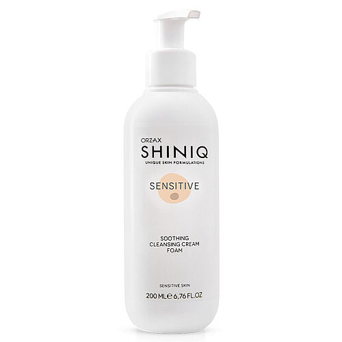 Shiniq Sensitive Hassas Ciltler için Temizleyici Krem Köpük 200 ml - Shiniq