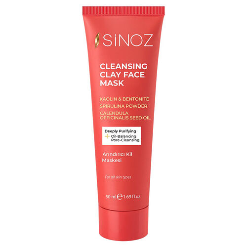 Sinoz Siyah Nokta Karşıtı Arındırıcı Yüz Bakım Maskesi 50 ml - Sinoz
