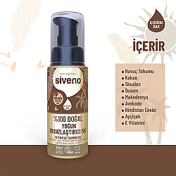 Siveno %100 Doğal Yoğun Bronzlaştırıcı Yağ 50 ml - 4