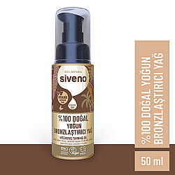 Siveno %100 Doğal Yoğun Bronzlaştırıcı Yağ 50 ml - 2
